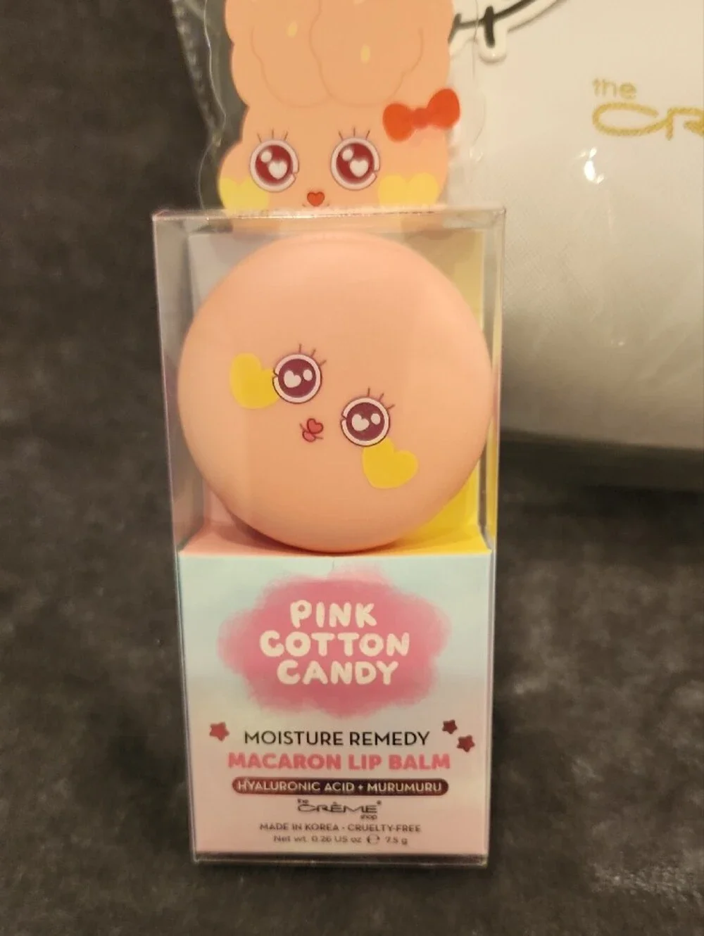 Hello Kitty White Cosmetic Pouch with Red Bow and 2 Pink Lip Balms NWT